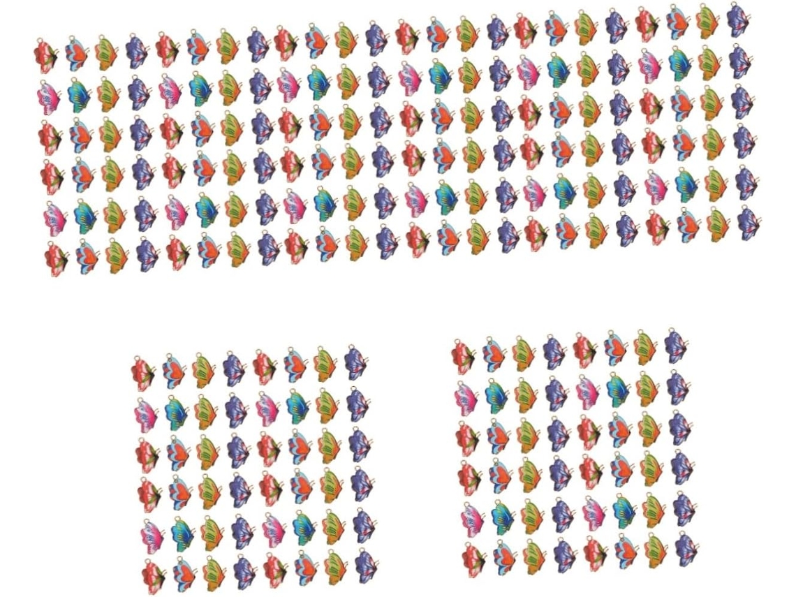 5 Juegos De Colgantes De Aleación Para Collar, Joyería Artesanal, Dijes De Mariposa Para Manualidades, Bricolaje