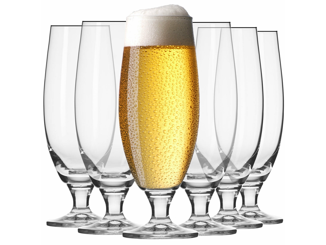 Vasos KROSNO GLASS Elite (Vidrio - 6 Un - Transparente - 7.9 x 21.5)