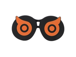 Bonita Funda De Silicona Con Forma De Búho Para Lentes De Realidad Virtual Para Accesorios Pico 4 - Naranja