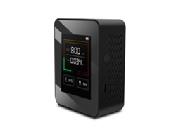 Detector De Calidad Del Aire Doméstico K03: Co2, Cov Totales, Temperatura Y Humedad Con Pantalla Lcd.