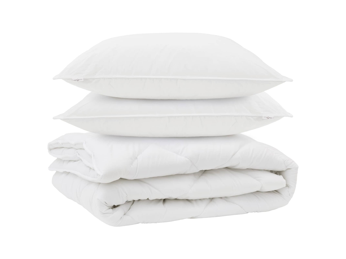 Edredón De Todas Las Estaciones Con Almohada 3 Uds | Duvet Microfibra