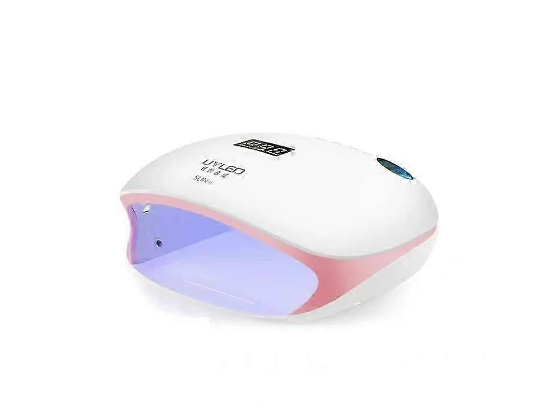 Secador de uñas LED portátil de luz blanca 2025 para arte de uñas Sun4s GOKOCO