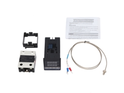 Kit De Controlador De Temperatura Pid Digital Led 0-400℃ Con Ssr 25a Y Sonda K M6 1m Ca 110-240v