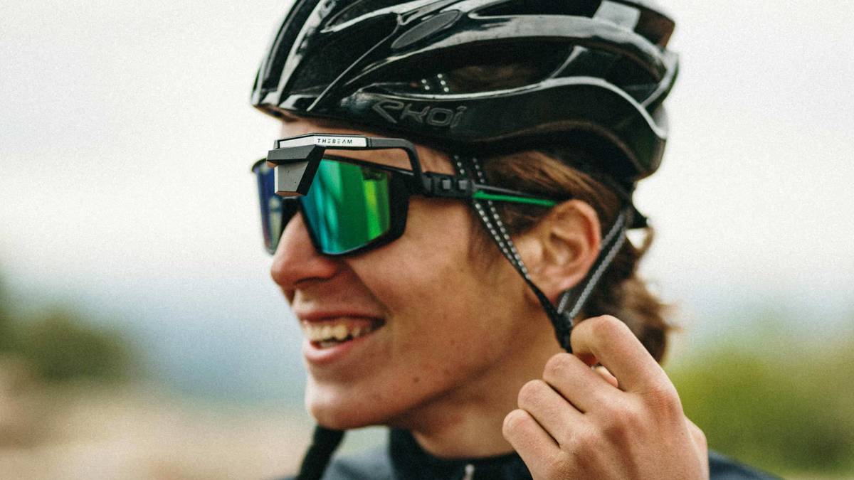 Espejo Retrovisor para Gafas de Sol THE BEAM Corky X Negro (12x4.5x3.4 cm)