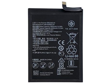 Bateria Huawei P20 Pro / Mate 20 / Honor View 20 / Mate 10 / Mate 10 Pro | HB436486ECW (4000mAh)