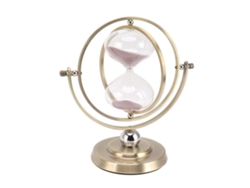 Decoración De Mesa Con Forma De Reloj De Arena De 30 Minutos, Estante De Oficina, Botellero, Material De Aleación De Zinc Y Vidrio, M