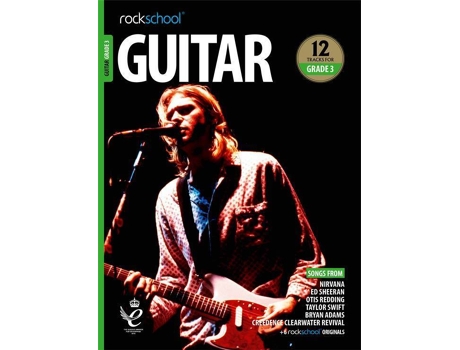 Libro ROCKSCHOOL Guitar - Grade 3 2018+ (Para Guitarra Eléctrica - Idioma: Inglés)