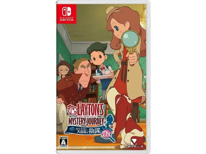 Juego Nintendo Switch Layton's Mystery Journey: Katrielle and the Millionaires
