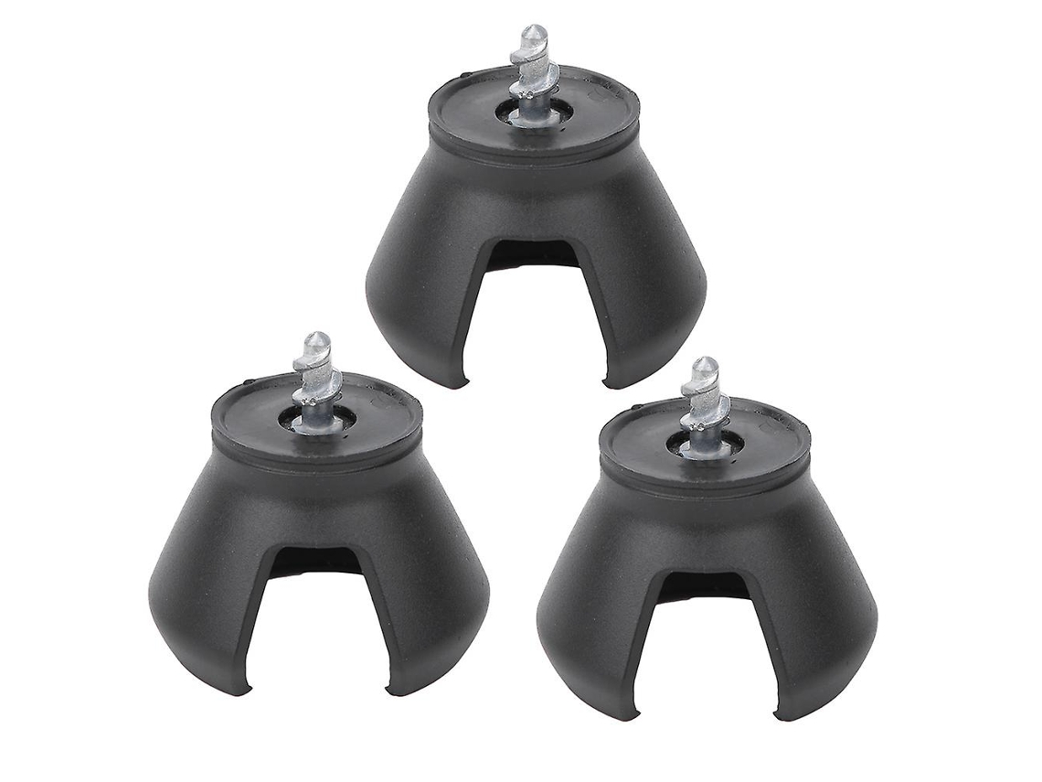 Juego de 3 recogedores manuales de pelotas de golf con tres garras y mecanismo de ventosa. Mdug