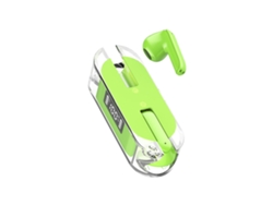 Auriculares Intrauditivos Inalámbricos Bluetooth Transparentes, De Bajo Consumo Energético, Color Rosa Tm50