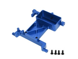 Soporte Fijo Para Servo Rc De Aleación De Aluminio Para Coche Rc Scx6 1/6 - Azul