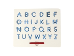 Ats-tablero Mágico De Dibujo Y Escritura Letras A-z Juguete Educatsivo Para Niños (azul)