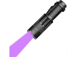 Linterna UV, linterna LED, lámpara, luz negra de 395 nm, detector de orina de mascotas, encuentra manchas en ropa, pisos, alfombras y GOKOCO