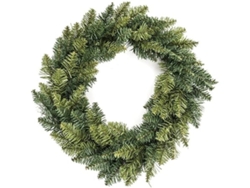 Corona Navideña Floral, De Plástico, De 40 Cm De Diámetro, Decoración Navideña Ergonómica Para Uso Diario.