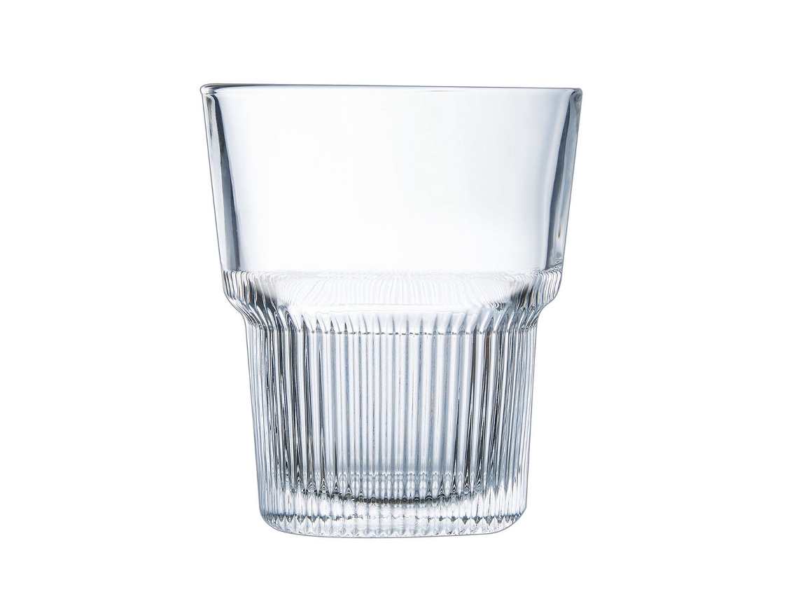 Vaso de agua Arcoroc Starline (vidrio transparente, 270 ml)