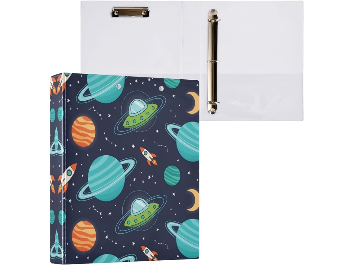 Besportble Carpeta De Anillas Redondas Con Portapapeles Y Oficina Pvc. 27,9 X 21,6 Cm 31,5 27 6