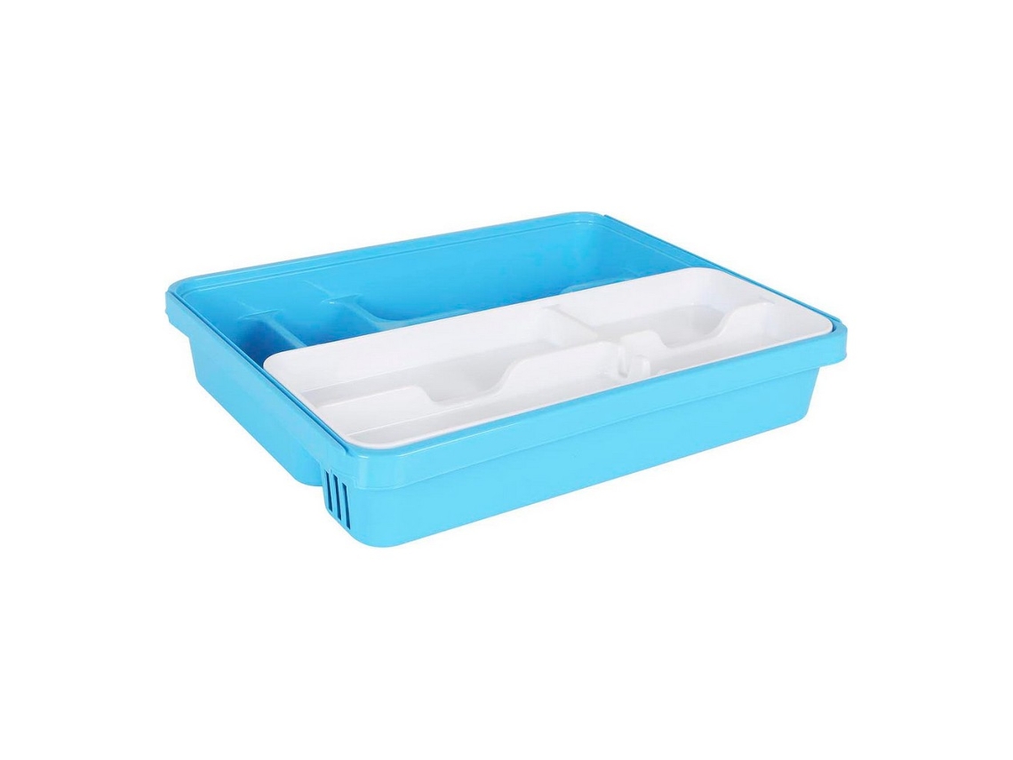 Organizador Para Cubiertos Lacis Plástico Doble (31 X 39,5 Cm)