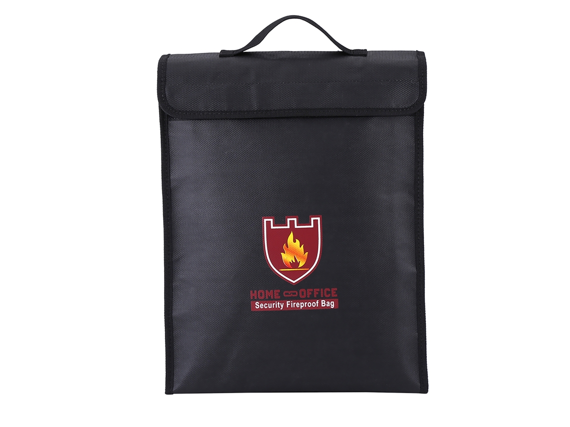 Bolsa Ignífuga De Doble Cara Para Baterías Lipo, Dinero Y Documentos, 38 X 30,5 X 6,5 Cm.