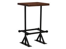 Maison Exclusive - Juego De Mesa Alta Y Taburetes 3 Piezas Madera Maciza Reciclada