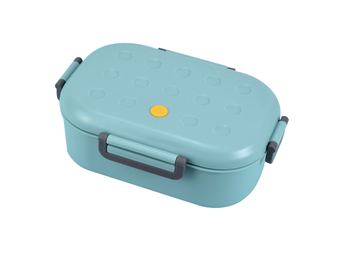 Fiambrera cuadrada para niños y adultos, con cuchara, ideal para picnic NEVEANCE