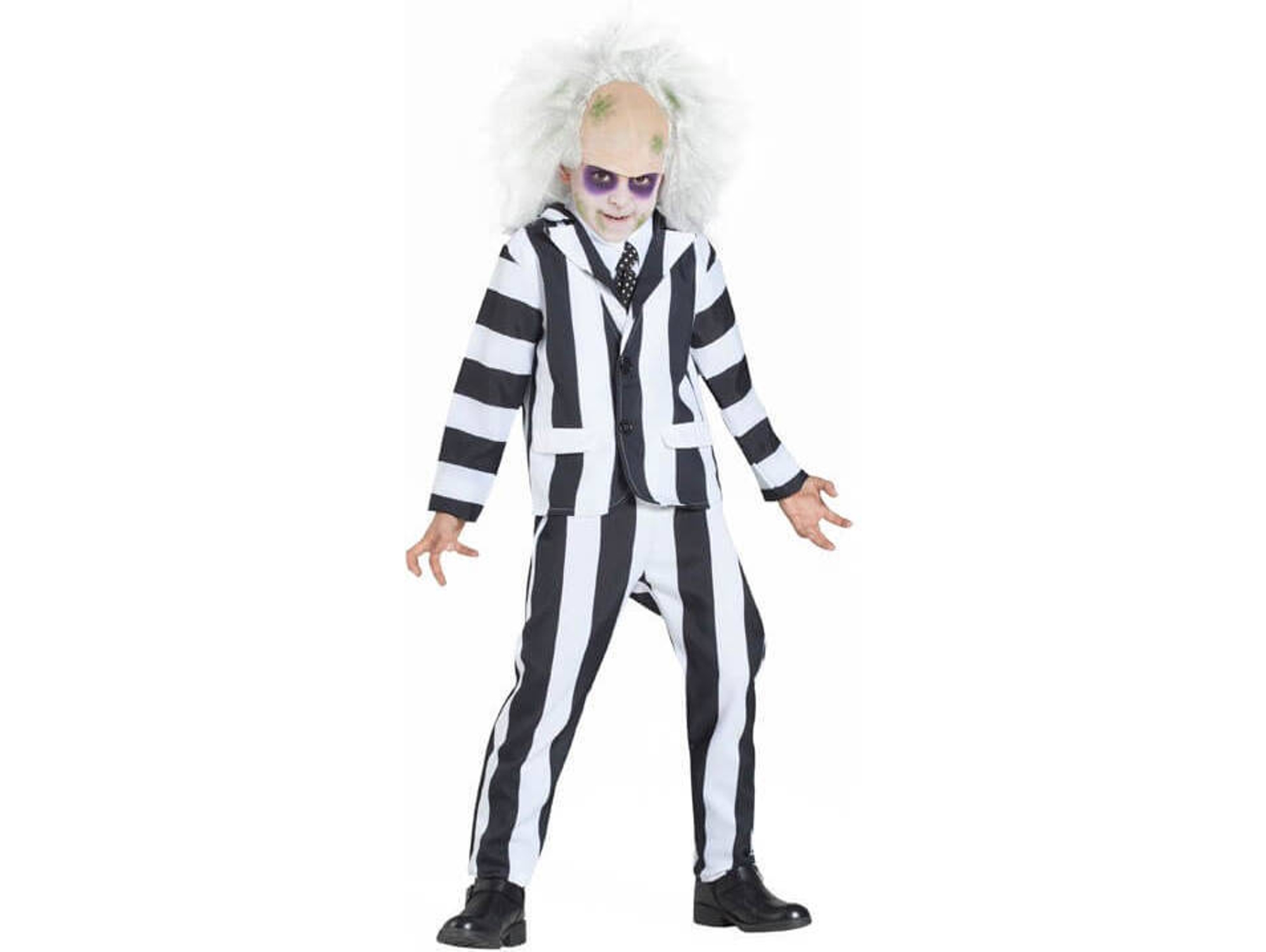 Disfraz de Niño DISFRAZZES Fantasma A Rayas Anchas (Talla: 5 a 6 años)