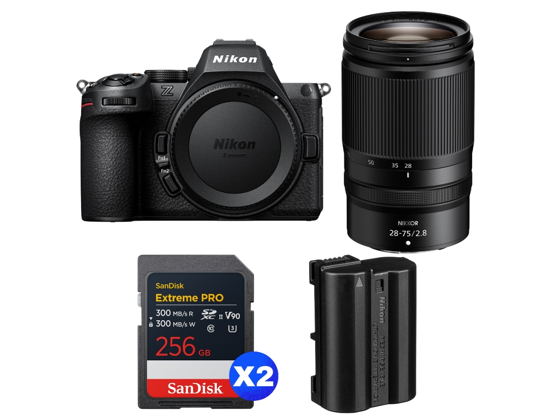 Z5 II + 28 75mm F/2.8 + 2 Sandisk 256gb Extreme Pro UHS II SDXC + Nikon EN EL15C + Ebook “20 consejos para fotos impresionantes” NIKON