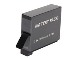 Cargador De Doble Batería Para Cámara De Acción Con 2 Baterías De Litio Recargables De 1600 Mah Y 3,8 V.