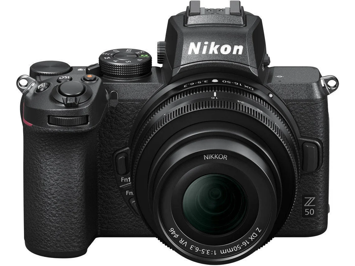 Kit Cámara Mirrorless NIKON Z50 Negro + NIKKOR Z DX 16-50MM F3.5-6.3 VR