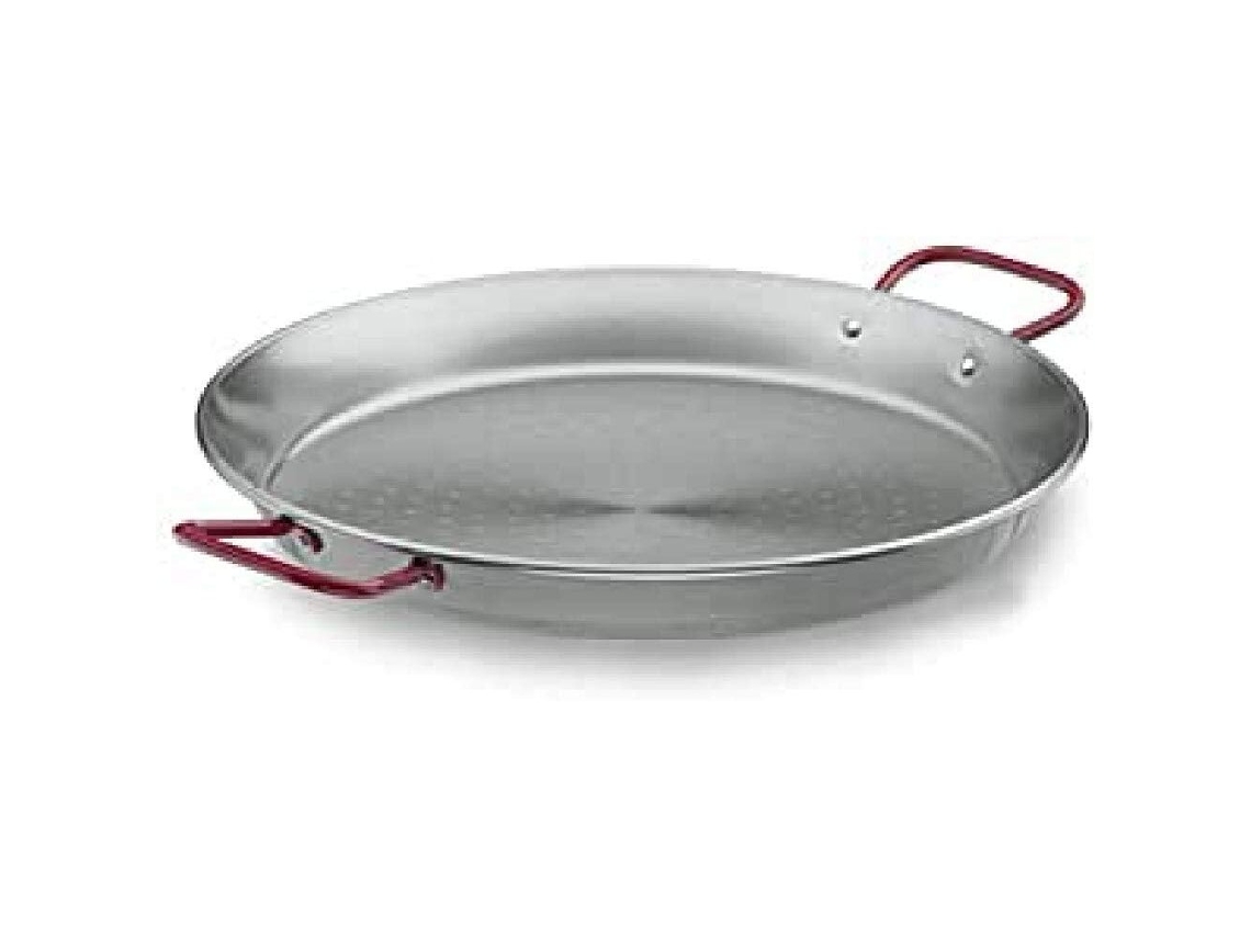 Paellera de chapa de acero LACOR 28 cm