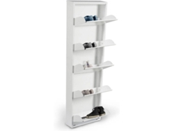 Zapatero DMORA Blanco (Metal - 15x50x169 cm)