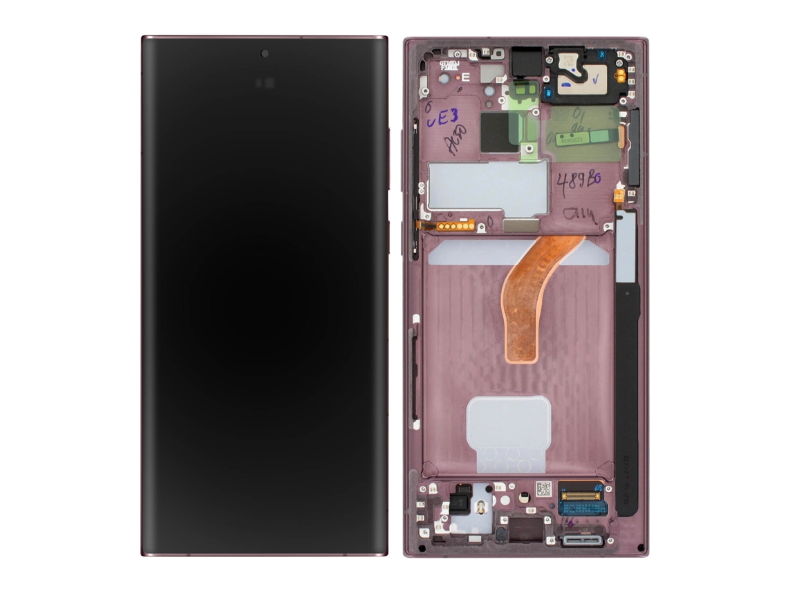 Bloque Completo Samsung S22 Ultra Pantalla Lcd Táctil Original Samsung Negro