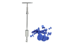 Kit 2 En 1 Para Reparar Abolladuras Sin Pintura, Con Martillo Deslizante Y Pistolas De Pegamento Para Automóviles.