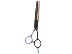 Tijeras de barbero de acero inoxidable 2026 para cortar el cabello, ligeras y prácticas, con un diseño ergonómico, ideales para peluquerías y uso doméstico.