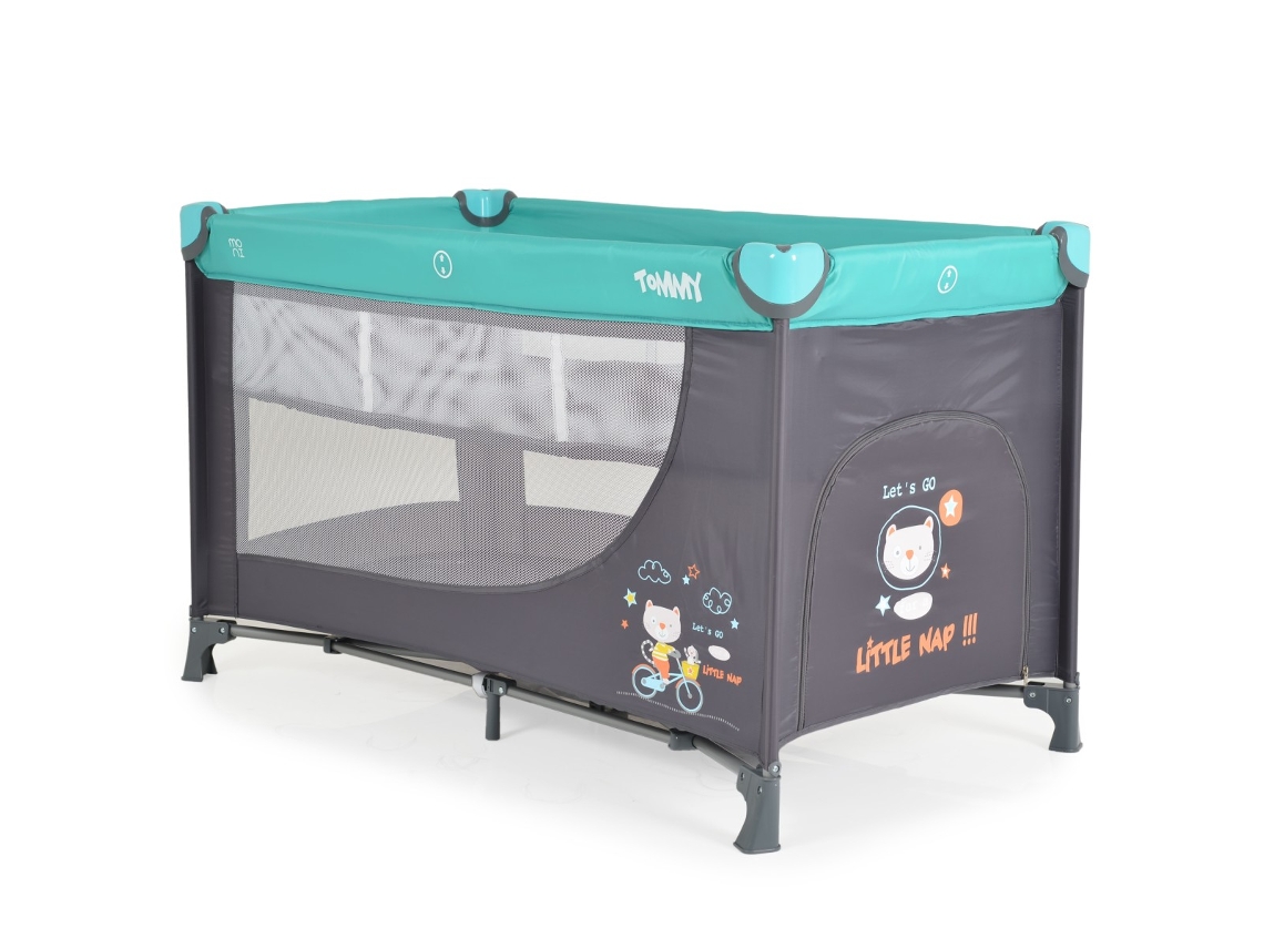 Cuna plegable Tommy Blue Moni Moni