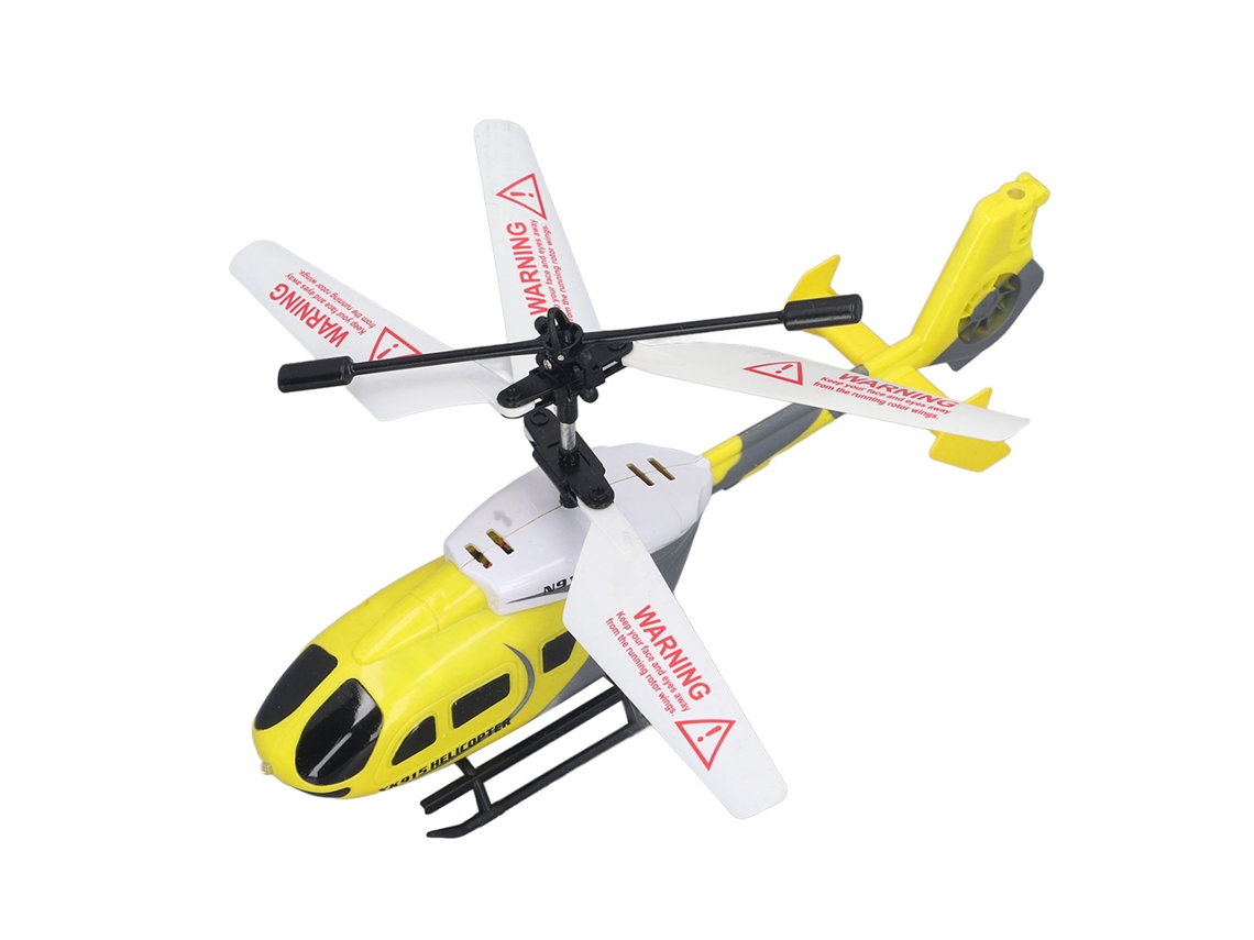 Helicóptero Teledirigido De 2,5 Canales Con Luces, Resistente A Caídas, Apto Para Niños Y Adultos.