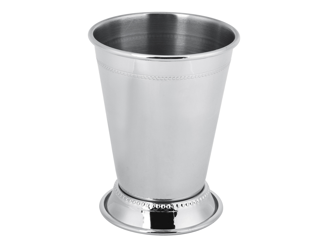 Vaso de cóctel de acero inoxidable, vaso para beber, jarra de menta julepe para fiestas en casa o bar.
