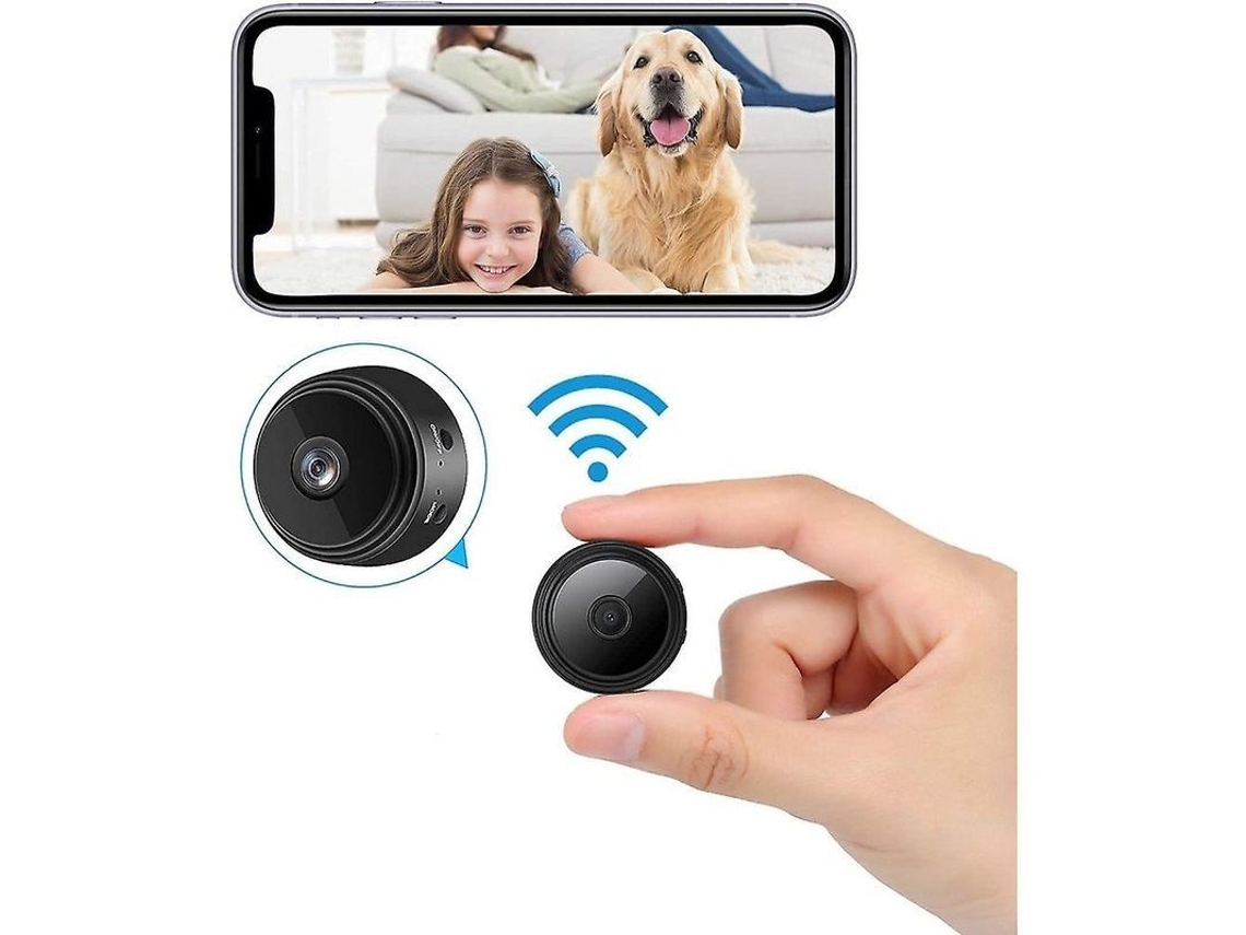 Mini Cámara Oculta Wifi 2025, Nueva Versión 1080p Con Audio Y Video En Vivo, Aplicación Móvil, 2.4 Ghz, Visión Nocturna.