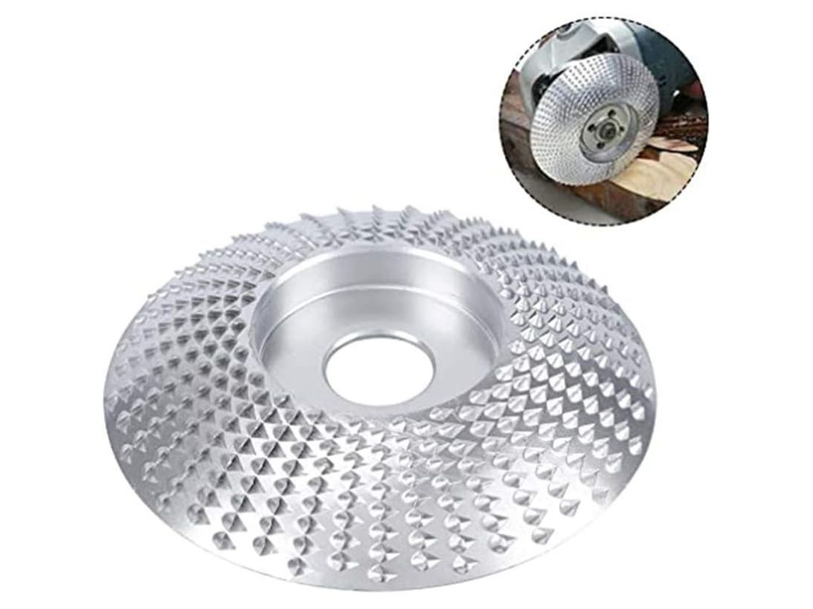 Disco De Grabado Para Amoladora Angular, Disco De Modelado Para Carpintería (arco Plateado, 85 Mm)