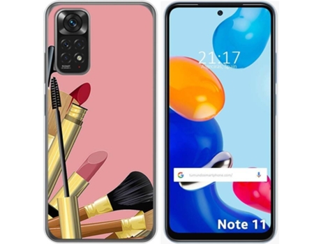 Carcasa Xiaomi Redmi Note 11 TUMUNDOSMARTPHONE Dibujos Brochas Multicolor