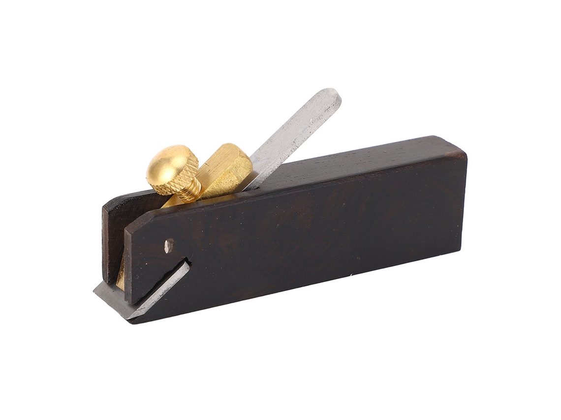 Cepillo De Mano De Ébano Para Carpintería: Herramienta Para Cepillar, Recortar Y Biselar Madera.