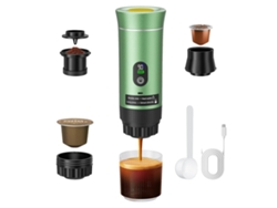 Máquina de espresso portátil, opciones de preparación versátiles, calentamiento rápido, A