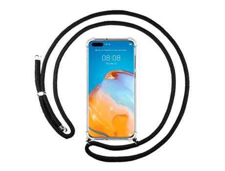 Carcasa Huawei P40 Pro TUMUNDOSMARTPHONE Colgante Negro