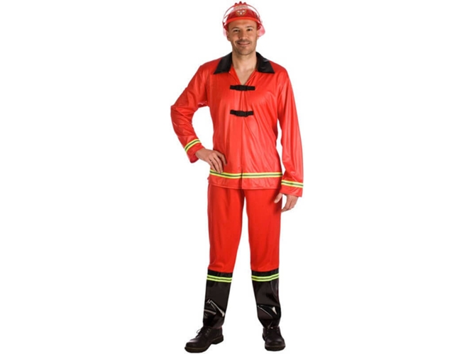 Disfraz de Hombre DISFRAZZES Bombero (Talla: M/L )