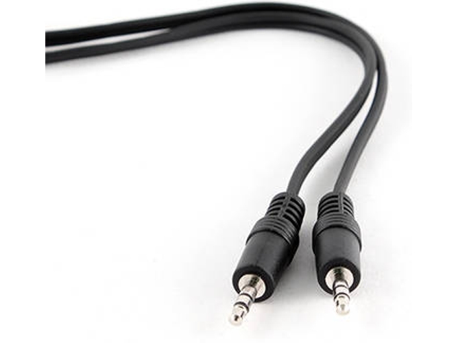 Cable Audio IGGUAL (Jack 3.5 mm - 5 m - Negro)