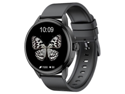 Reloj inteligente para mujer Gf03pro de 1,32 pulgadas con Bluetooth y correa de silicona para monitorización de la salud y llamadas Ly Ebike