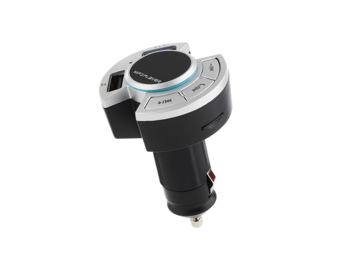 Transmisor FM Bluetooth Fwinl BT17 para coche, reproductor MP3, transmisor FM multifuncional, cargador de disco U, encendedor de coche