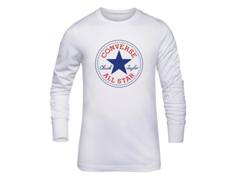 Camiseta de manga larga para niños CONVERSE Chuck Patch