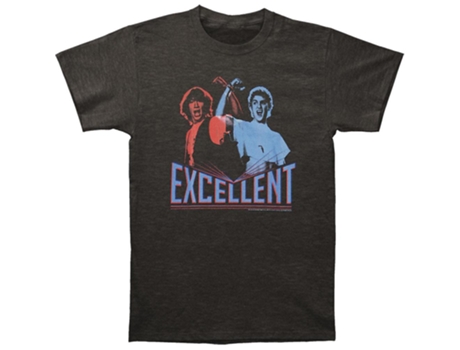 Camiseta ROCKINSTONE Bill y Teds excelente aventura 3D excelente (XL)