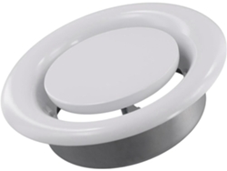 Tapa De Ventilación Redonda Ajustable Para Rejilla De Ventilación De Techo De 15,2 Cm.