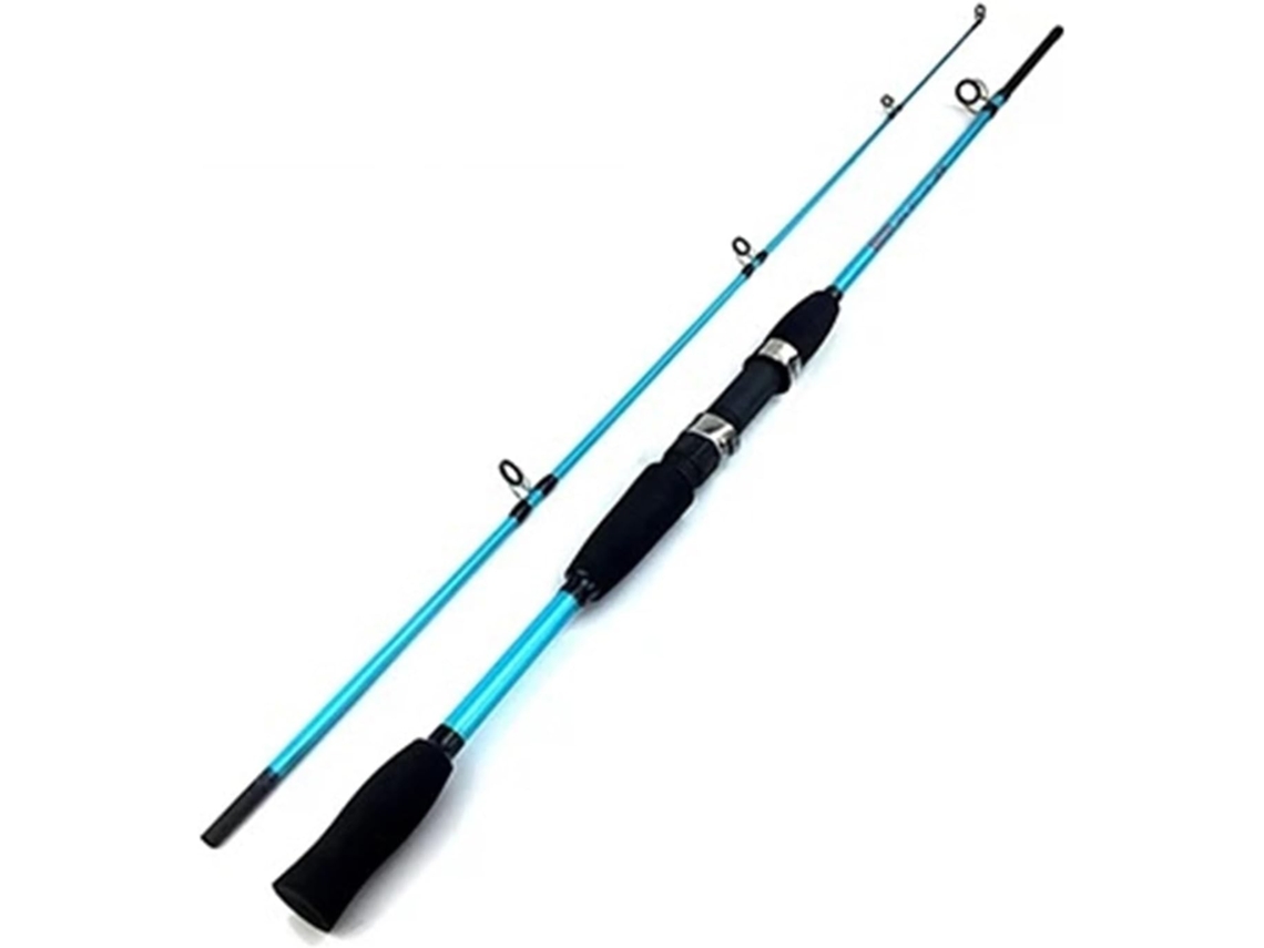 Caña De Pescar Carbono 2 Secciones Para Spinning Y Casting, 1,5 M/1,8 M, Peso Del Cebo: 3-21 G, 1,8 M